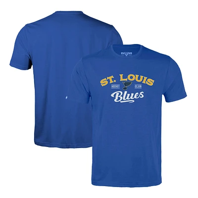 Men's Levelwear Blue St. Louis Blues Richmond Ice Wall T-Shirt
