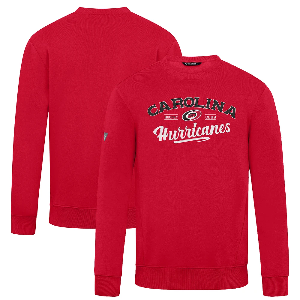 Men's Levelwear Carolina Hurricanes Zane Ice Wall Pullover Sweatshirt