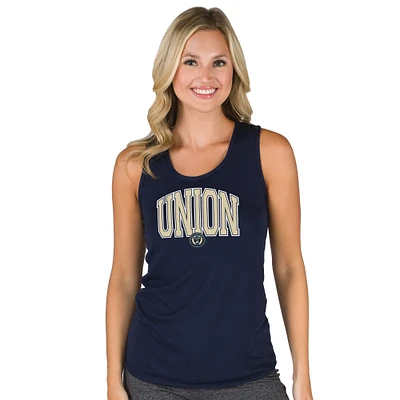 Women's Concepts Sport Navy Philadelphia Union Marathon Racerback Scoop Neck Tank Top