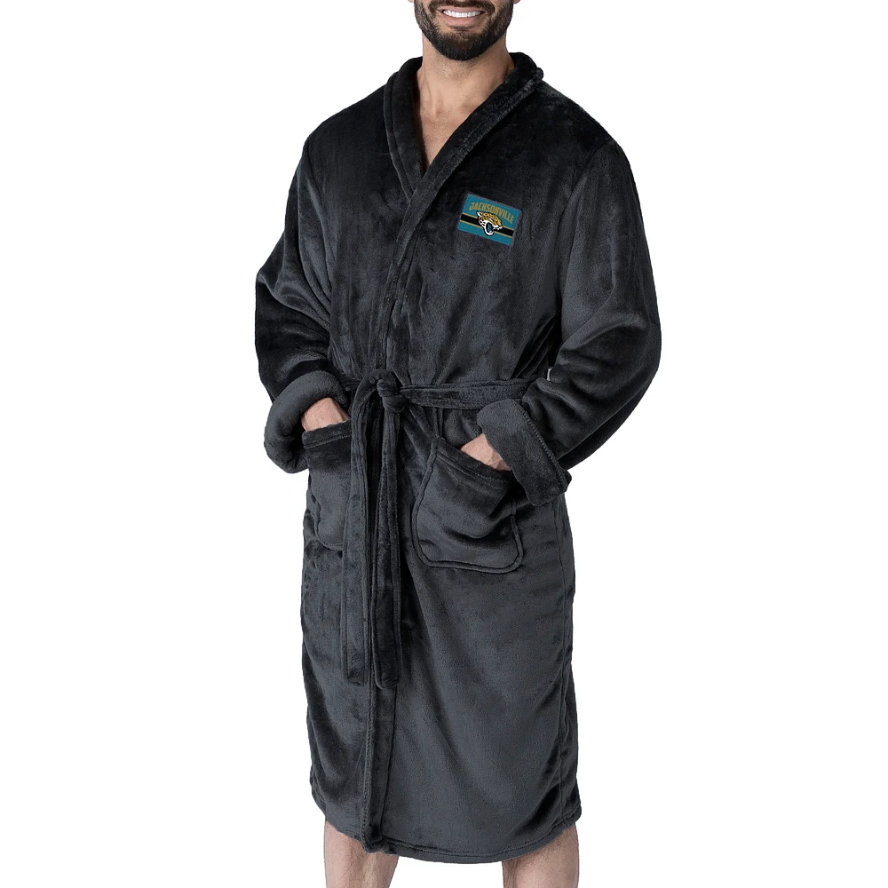 Men's The Northwest Group Black Jacksonville Jaguars Bathrobe