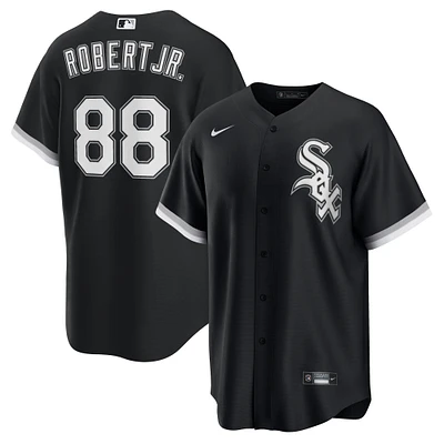 Men's Nike Luis Robert Jr. Black Chicago White Sox Alternate 2 Replica Jersey