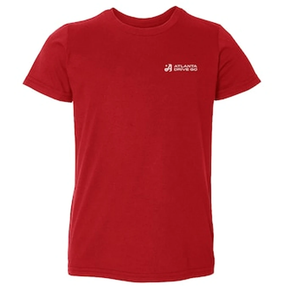 Toddler 500 Level Red Atlanta Drive GC TGL Team T-Shirt