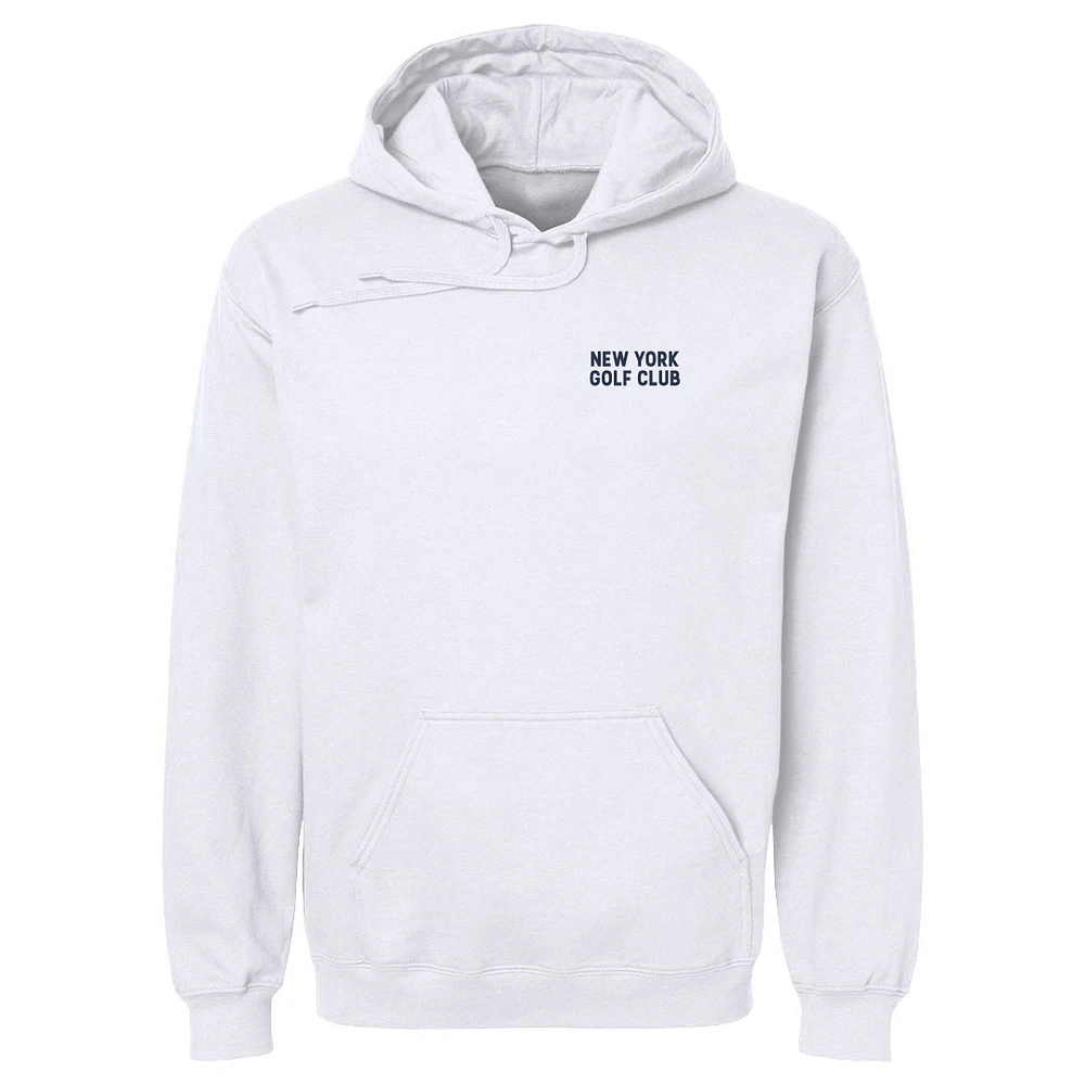 Men's 500 Level White New York Golf Club TGL Team Pullover Hoodie