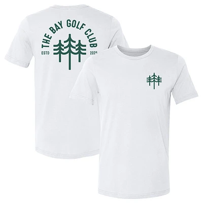 Men's 500 Level White The Bay Golf Club TGL Primary Logo Team T-shirt