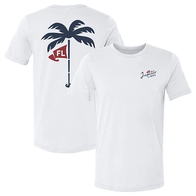 Men's 500 Level White Jupiter Links Golf Club TGL Primary Logo Team T-shirt