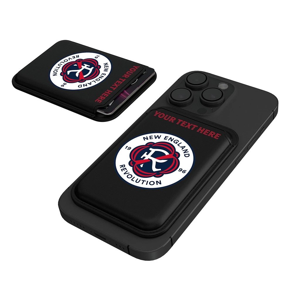 Keyscaper New England Revolution Personalized Magnetic Credit Card Wallet
