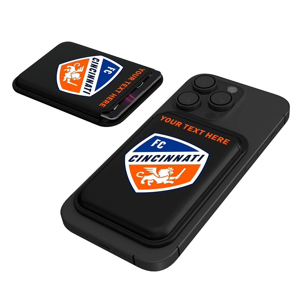 Keyscaper FC Cincinnati Personalized Magnetic Credit Card Wallet