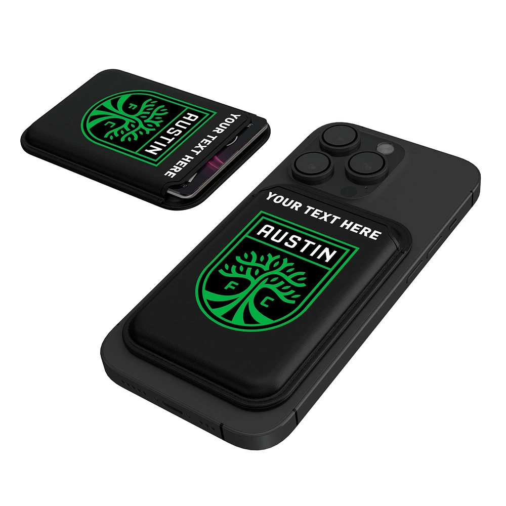 Keyscaper Austin FC Personalized Magnetic Credit Card Wallet