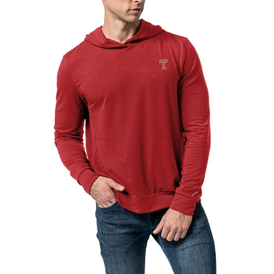 Men's League Collegiate Wear Cherry Temple Owls All-Day Pullover Hoodie