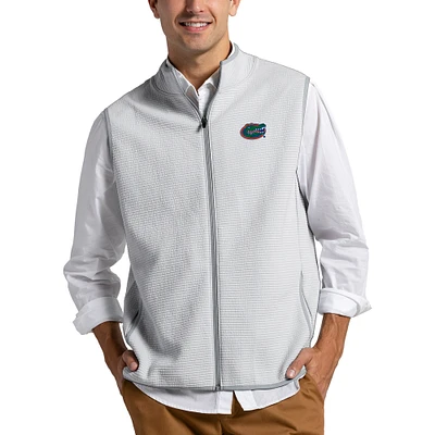 Men's League Collegiate Wear Gray Florida Gators Summit Full-Zip Vest