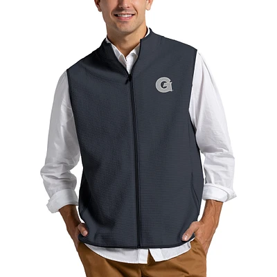 Men's League Collegiate Wear Navy Georgetown Hoyas Summit Full-Zip Vest