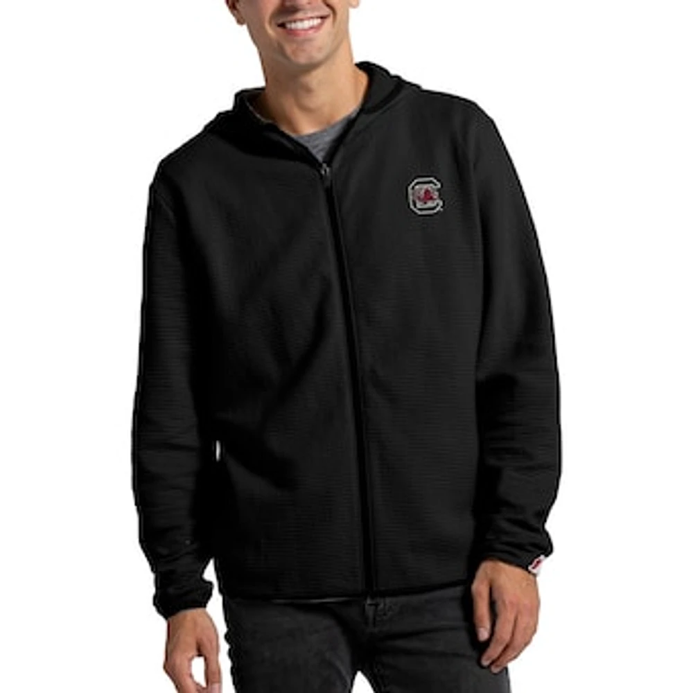 Men's League Collegiate Wear Black South Carolina Gamecocks Summit Full-Zip Hoodie