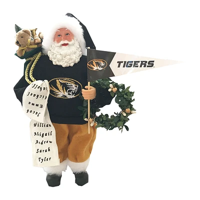Missouri Tigers 12" Proud Santa