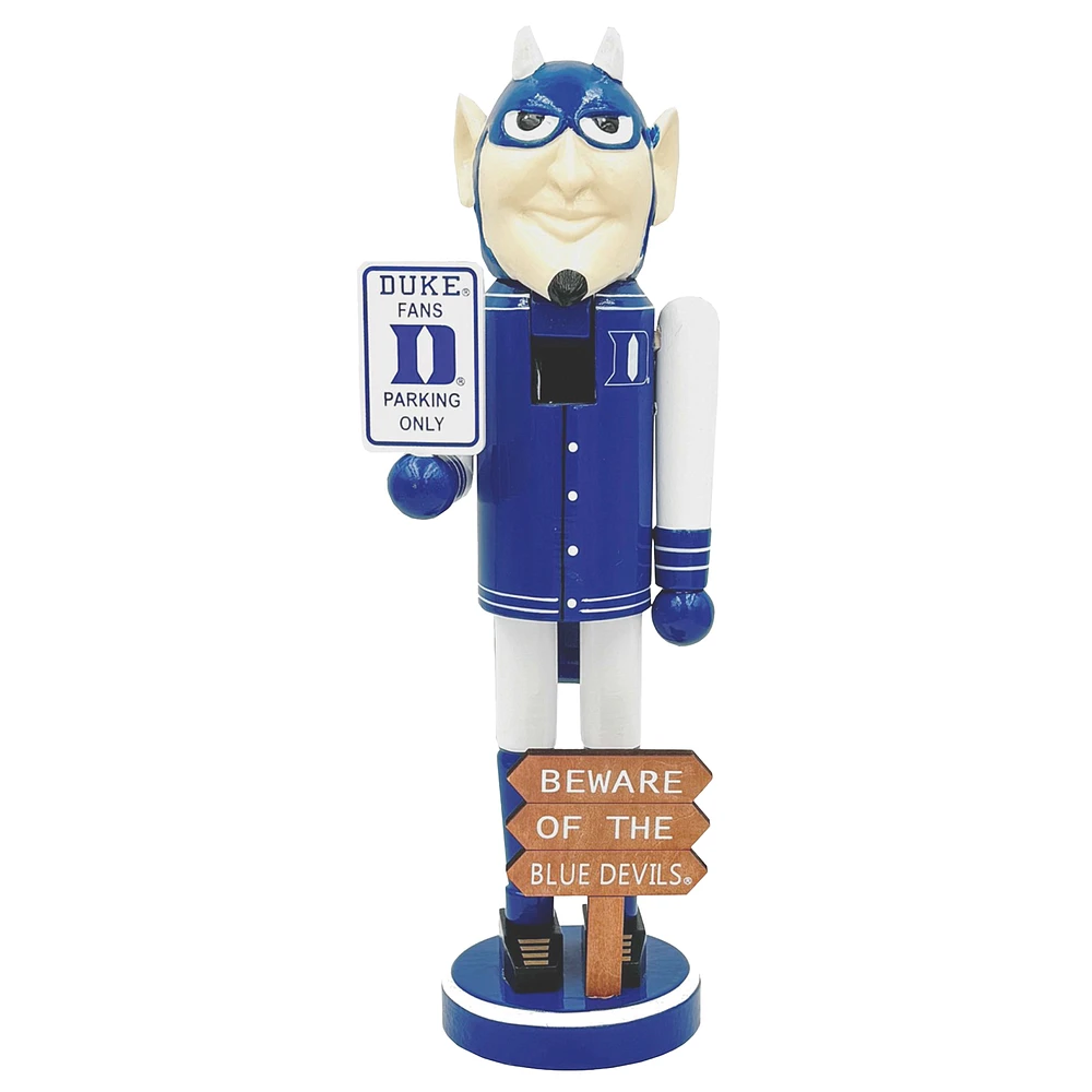 Duke Blue Devils 12" Beware Nutcracker