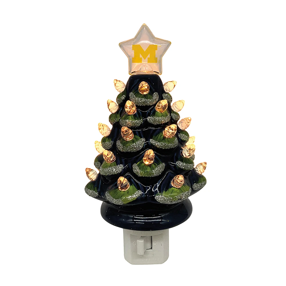 Michigan Wolverines 6.5" Tree Night Lite