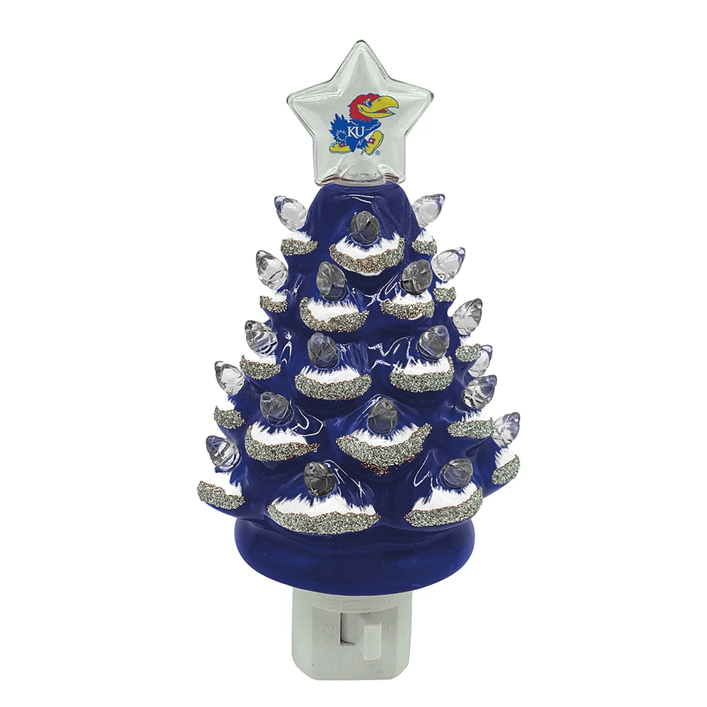 Kansas Jayhawks 6.5" Tree Night Lite