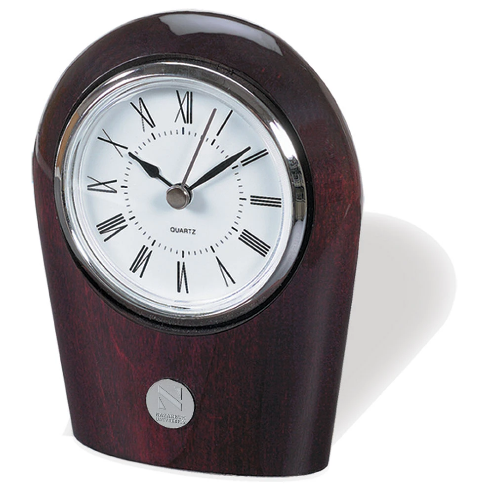 Nazareth University Golden Flyers Palm Desk Clock