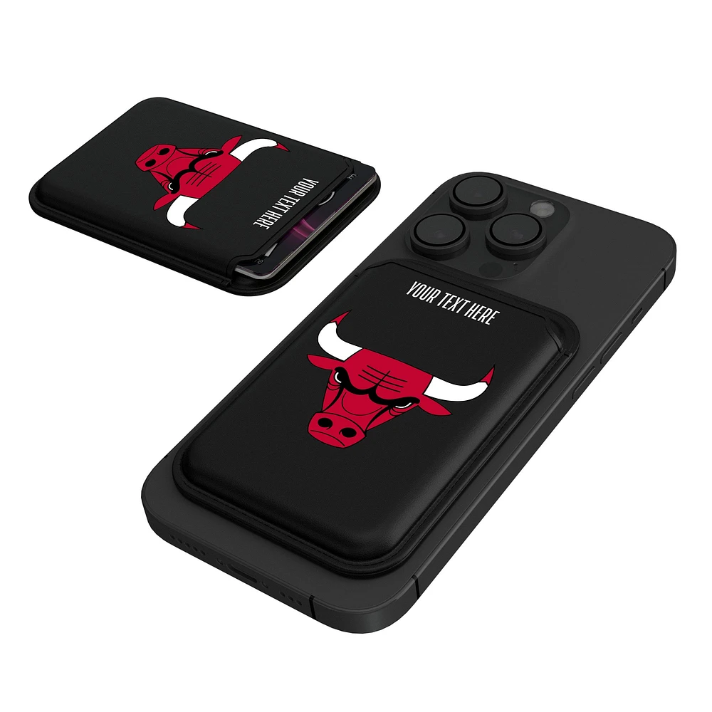 Keyscaper Chicago Bulls Personalized Insignia Magnetic Credit Card Wallet