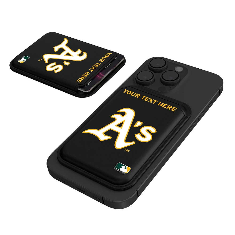 Keyscaper Athletics Personalized Insignia Magnetic Credit Card Wallet