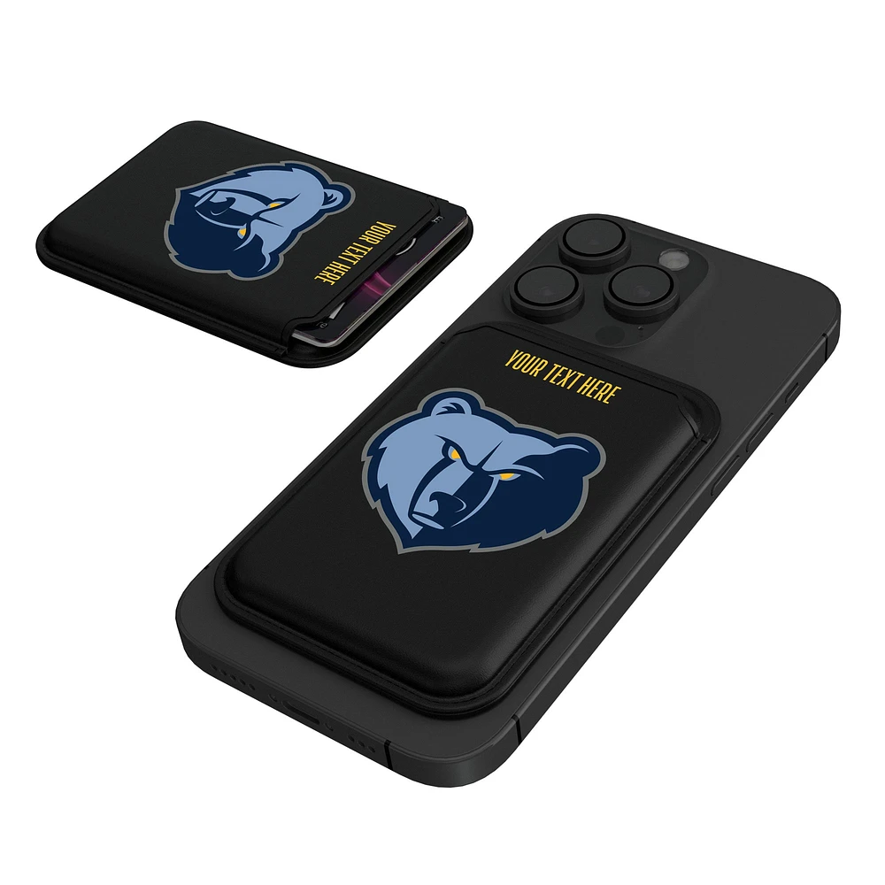 Keyscaper Memphis Grizzlies Personalized Insignia Magnetic Credit Card Wallet