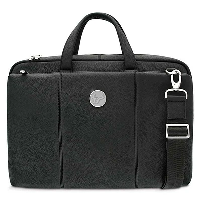 Silver South Florida Bulls Leather Briefcase