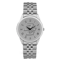 Men's Silver Boston College Eagles Medallion Rolled Link Bracelet Wristwatch
