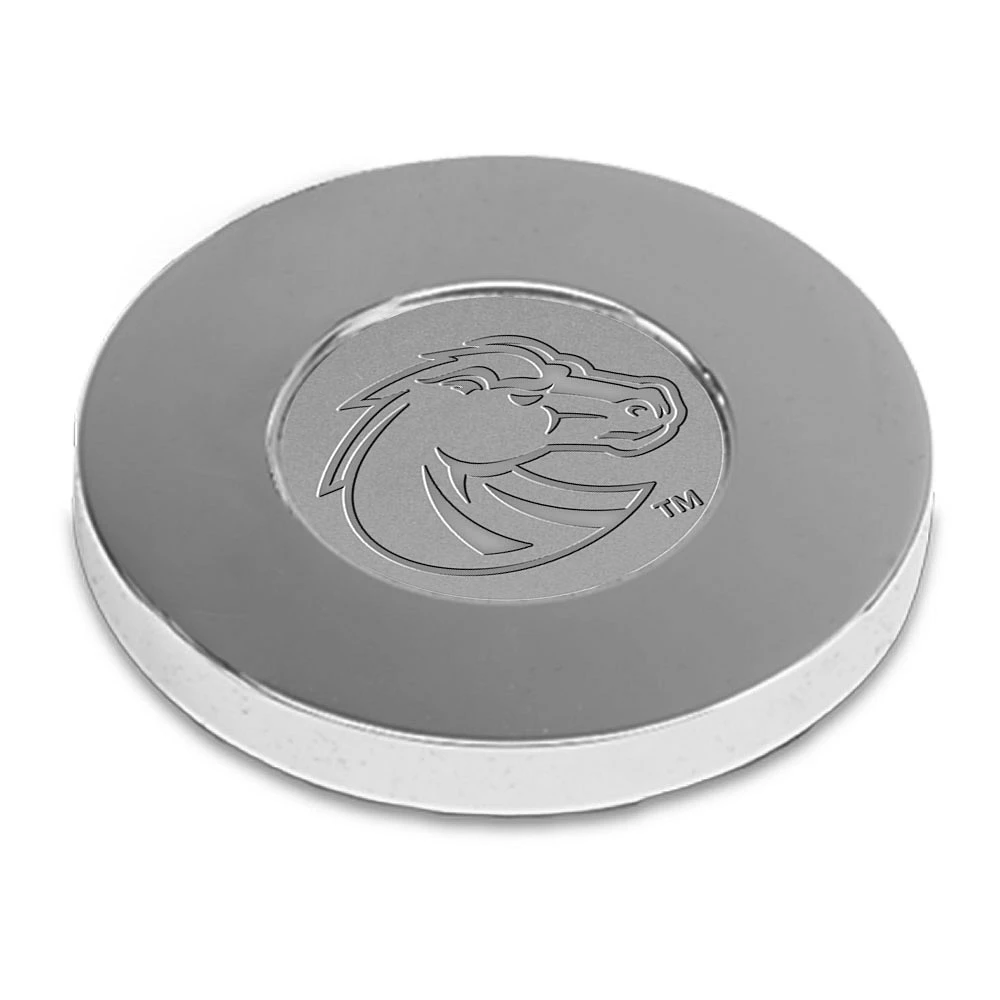 Silver Boise State Broncos Paperweight