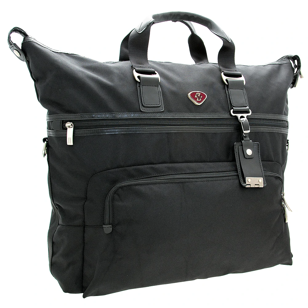 Black Boston College Eagles Duffle Bag