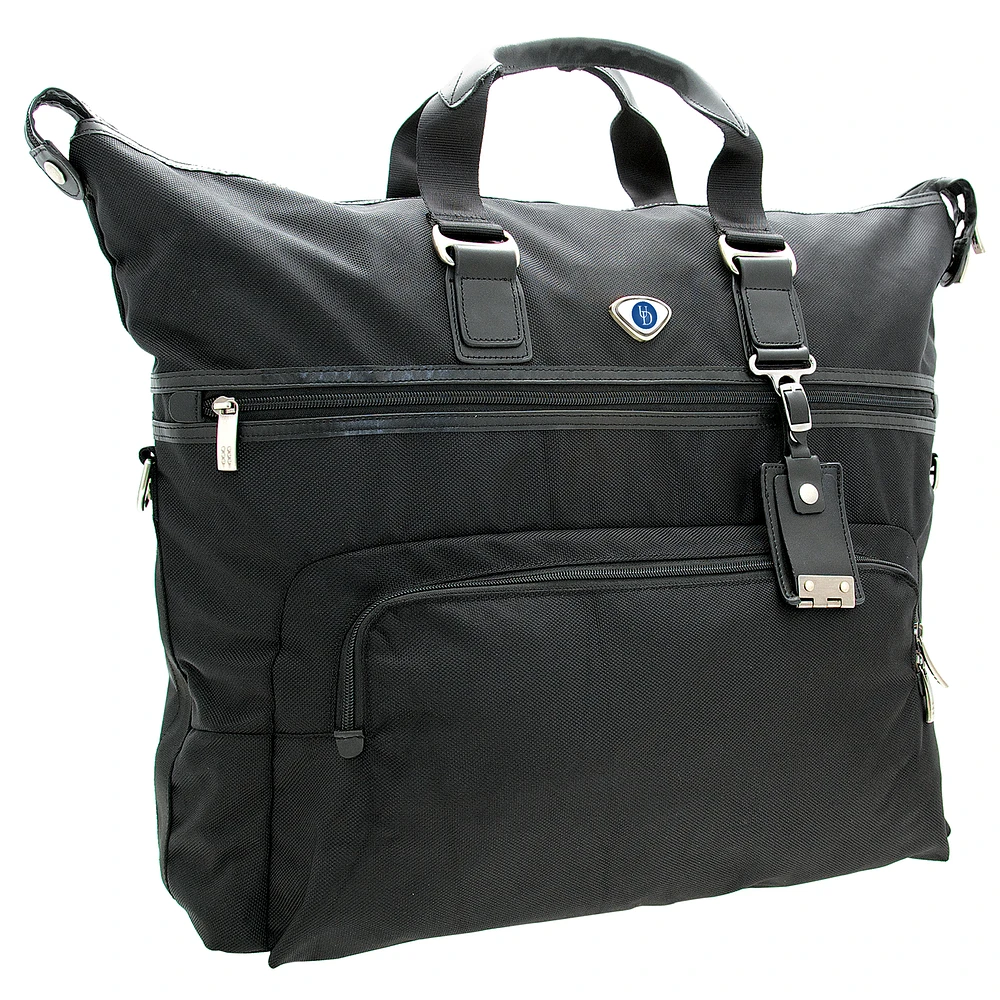 Black Delaware Fightin' Blue Hens Duffle Bag