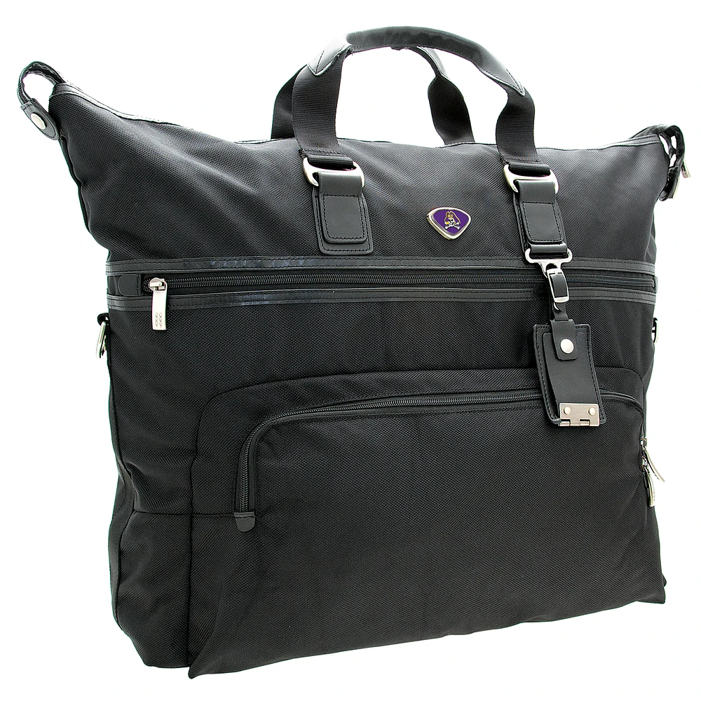 Black ECU Pirates Duffle Bag