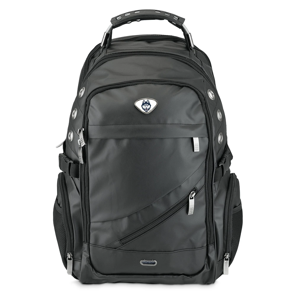 Black UConn Huskies Executive Backpack