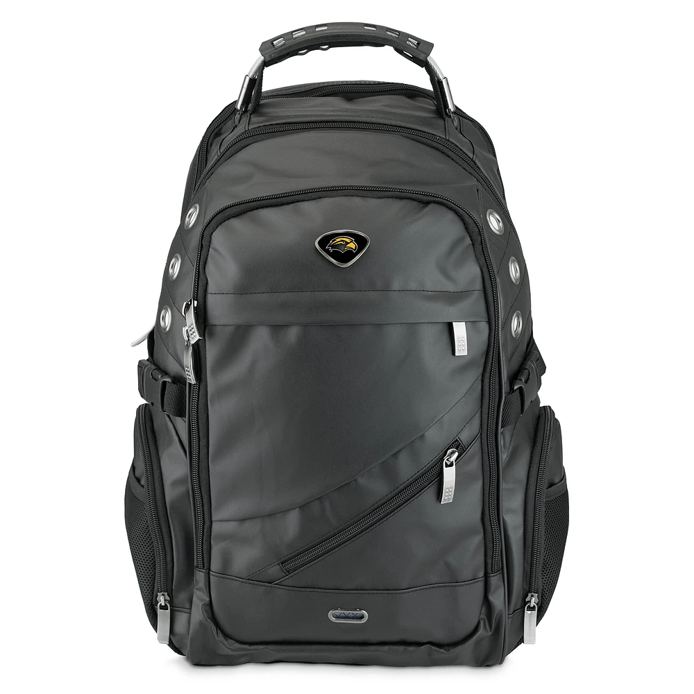 Black Southern Miss Golden Eagles Executive Backpack