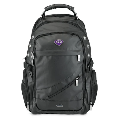 Black TCU Horned Frogs Executive Backpack