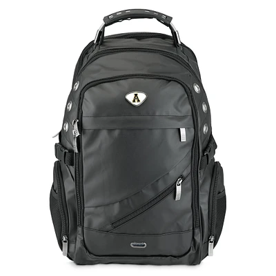 Black Appalachian State Mountaineers Executive Backpack
