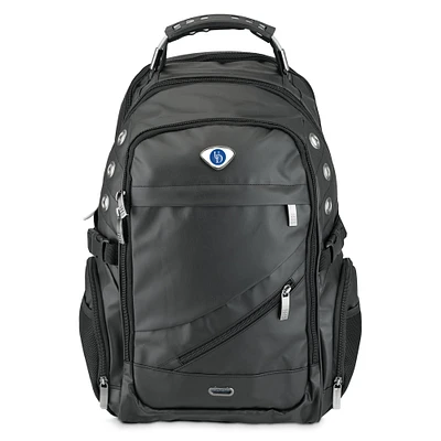 Black Delaware Fightin' Blue Hens Executive Backpack