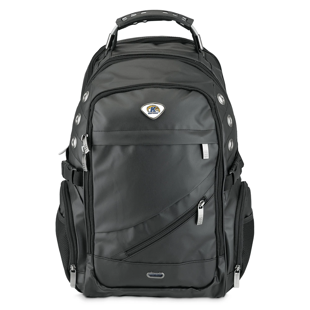 Black Kent State Golden Flashes Executive Backpack