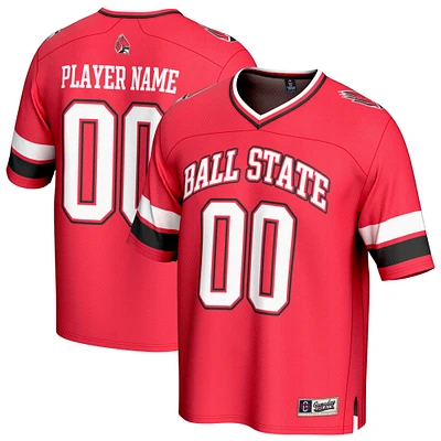 Unisex GameDay Greats Cardinal Ball State Cardinals NIL Pick-A-Player Football Fashion Jersey