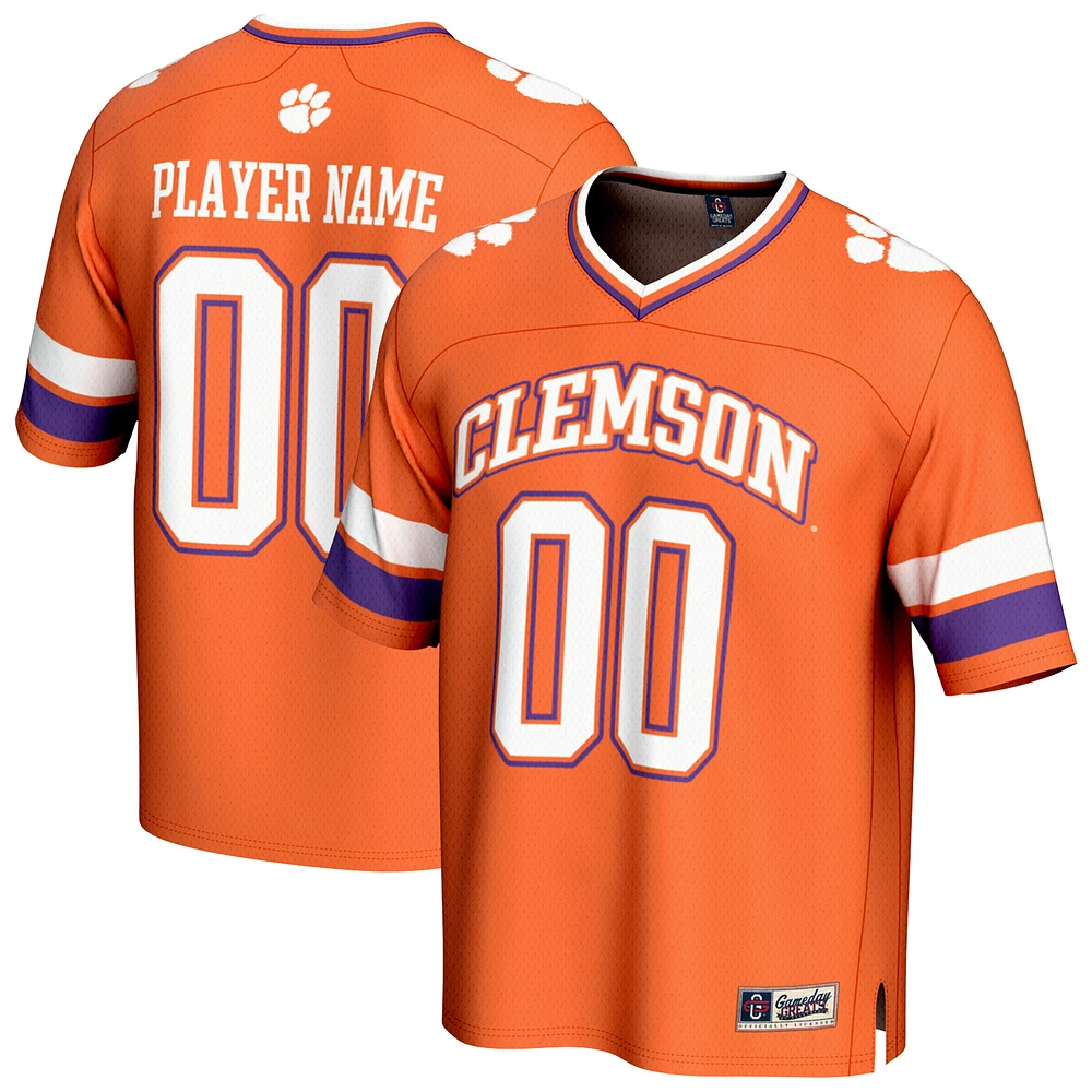 Unisex GameDay Greats Orange Clemson Tigers NIL Pick-A-Player Football Fashion Jersey
