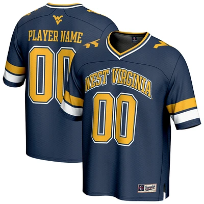 Unisex GameDay Greats Navy West Virginia Mountaineers NIL Pick-A-Player Football Fashion Jersey