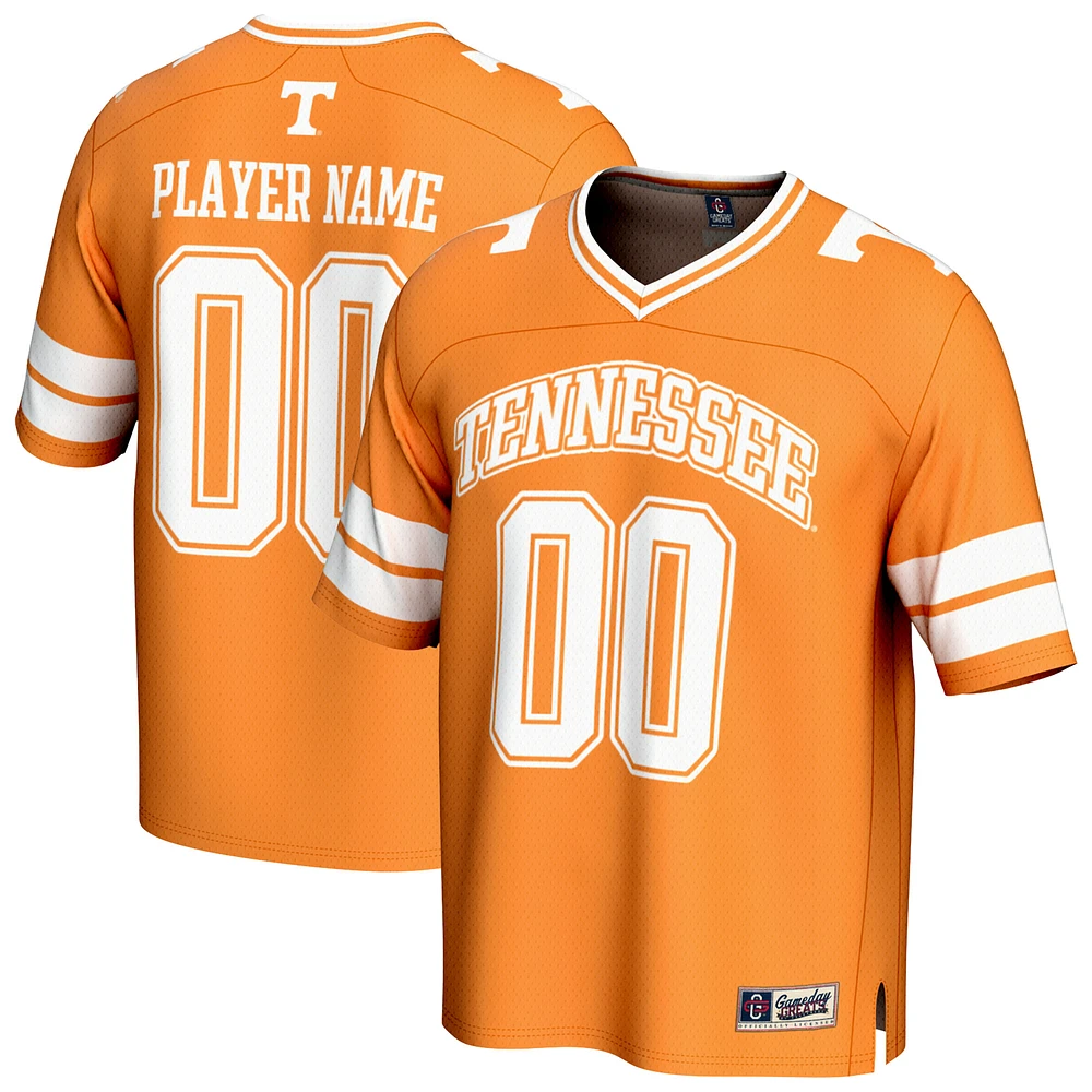 Unisex GameDay Greats Tennessee Orange Volunteers NIL Pick-A-Player Football Fashion Jersey