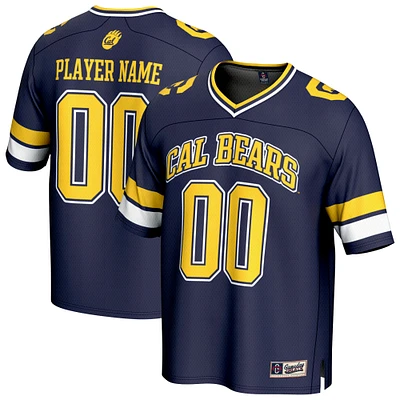 Unisex GameDay Greats Navy Cal Bears NIL Pick-A-Player Football Fashion Jersey