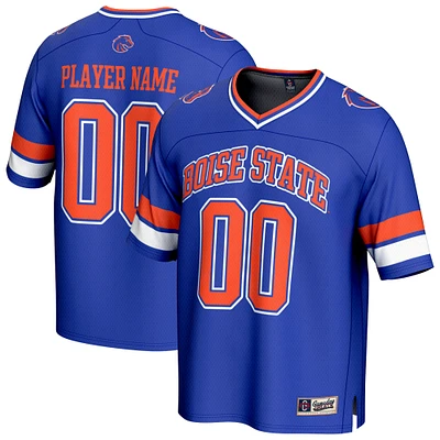 Unisex GameDay Greats Royal Boise State Broncos NIL Pick-A-Player Football Fashion Jersey
