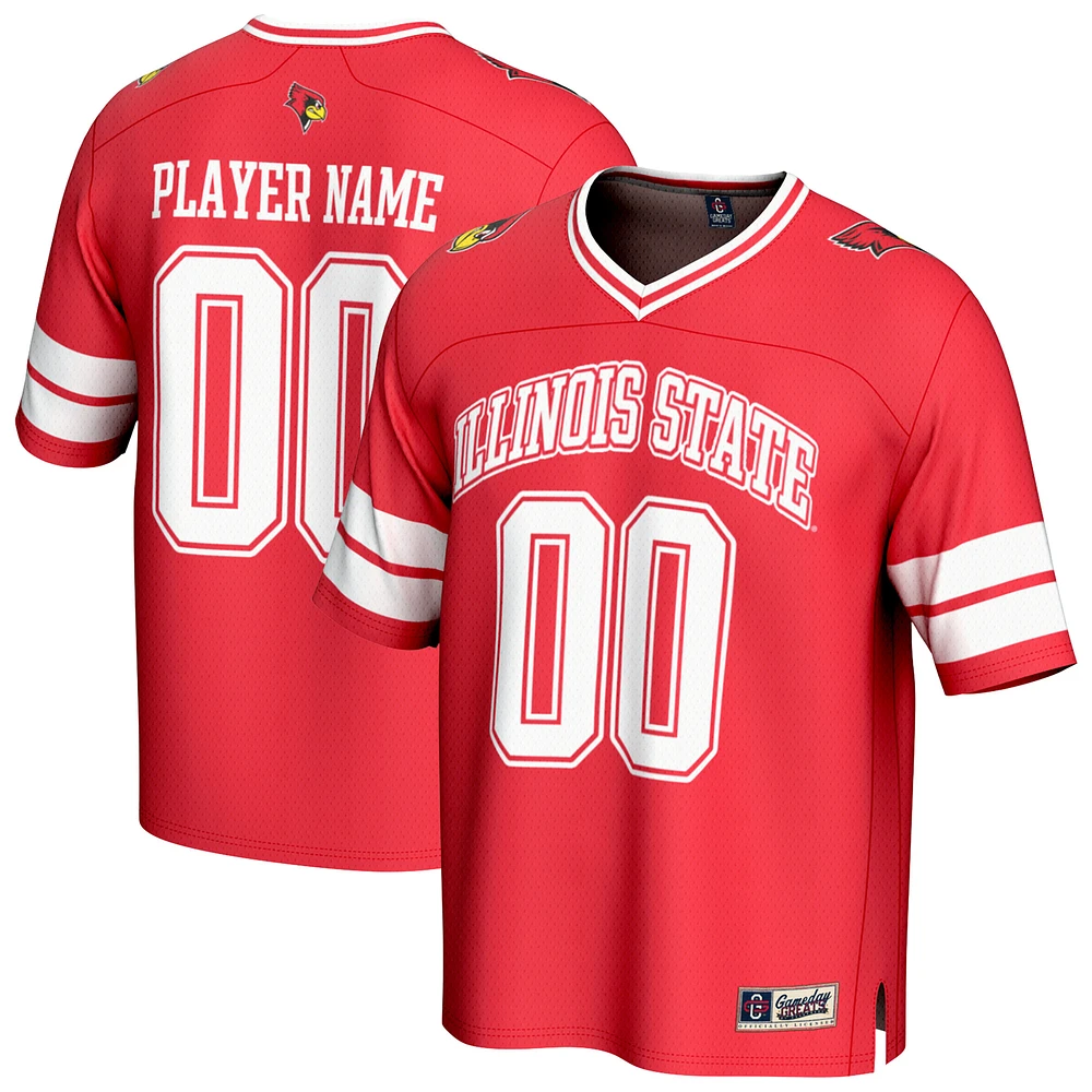 Unisex GameDay Greats Red Illinois State Redbirds NIL Pick-A-Player Football Fashion Jersey