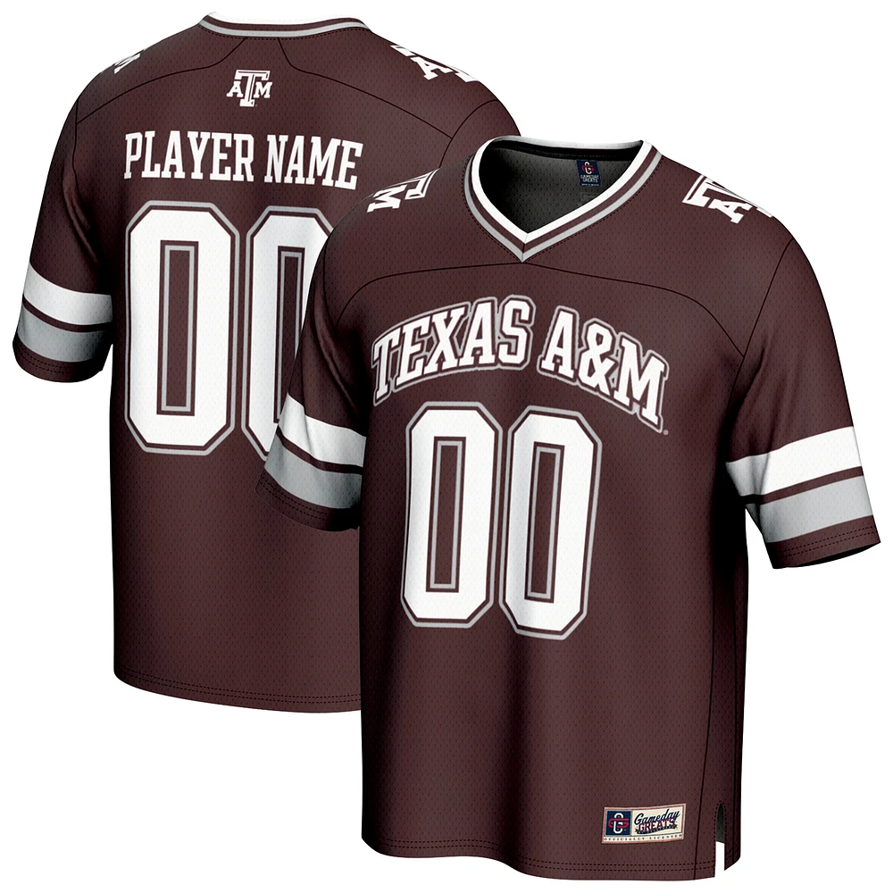Youth GameDay Greats Maroon Texas A&M Aggies NIL Pick-A-Player Football Fashion Jersey