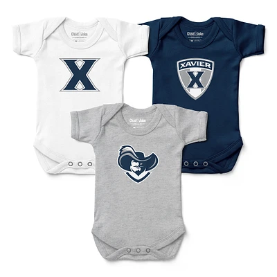Newborn & Infant Chad Jake Xavier Musketeers 3-Pack Bodysuit Set