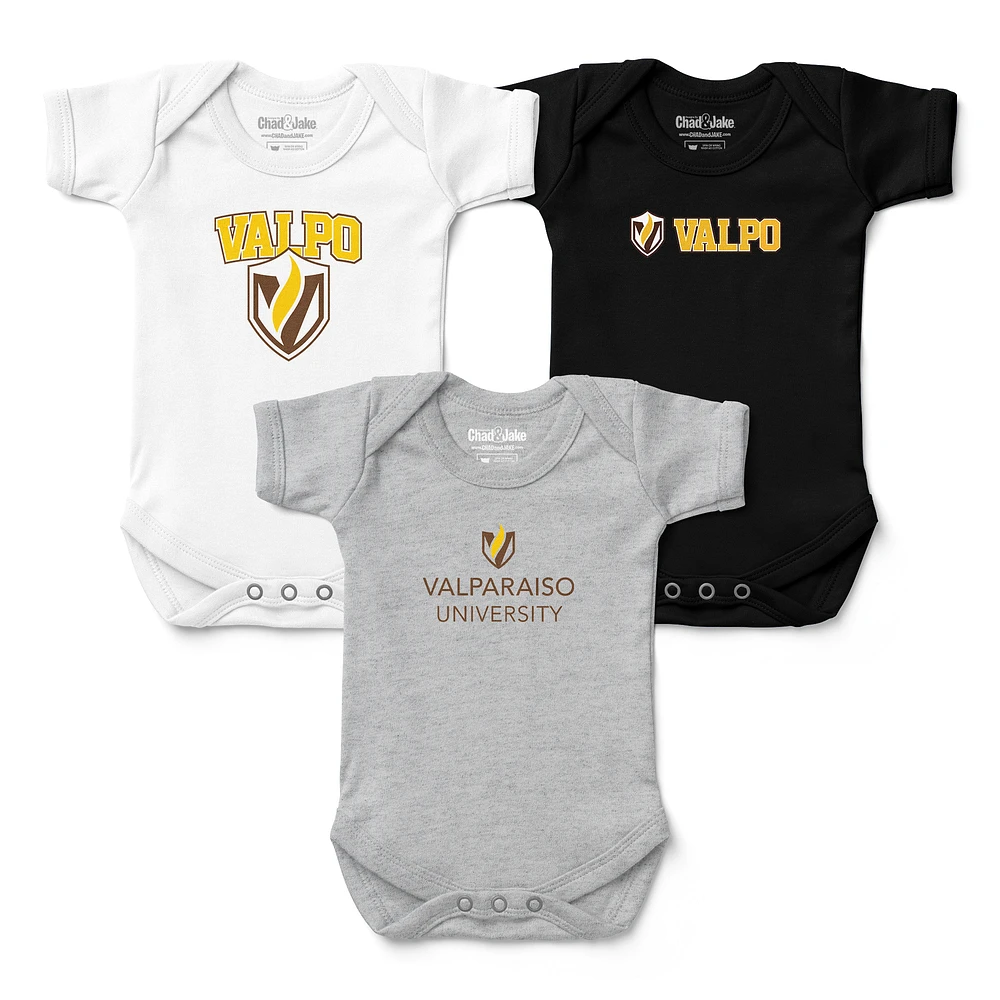 Infant Chad & Jake Valparaiso University 3-Pack Bodysuit Set