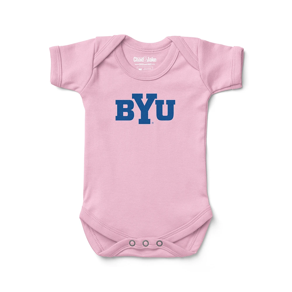 Newborn & Infant Chad Jake Light BYU Cougars Bodysuit