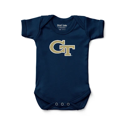 Newborn & Infant Chad Jake Navy Georgia Tech Yellow Jackets Bodysuit