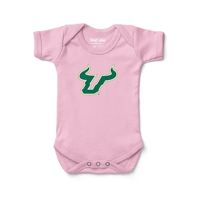 Newborn & Infant Chad Jake Light Pink South Florida Bulls Bodysuit