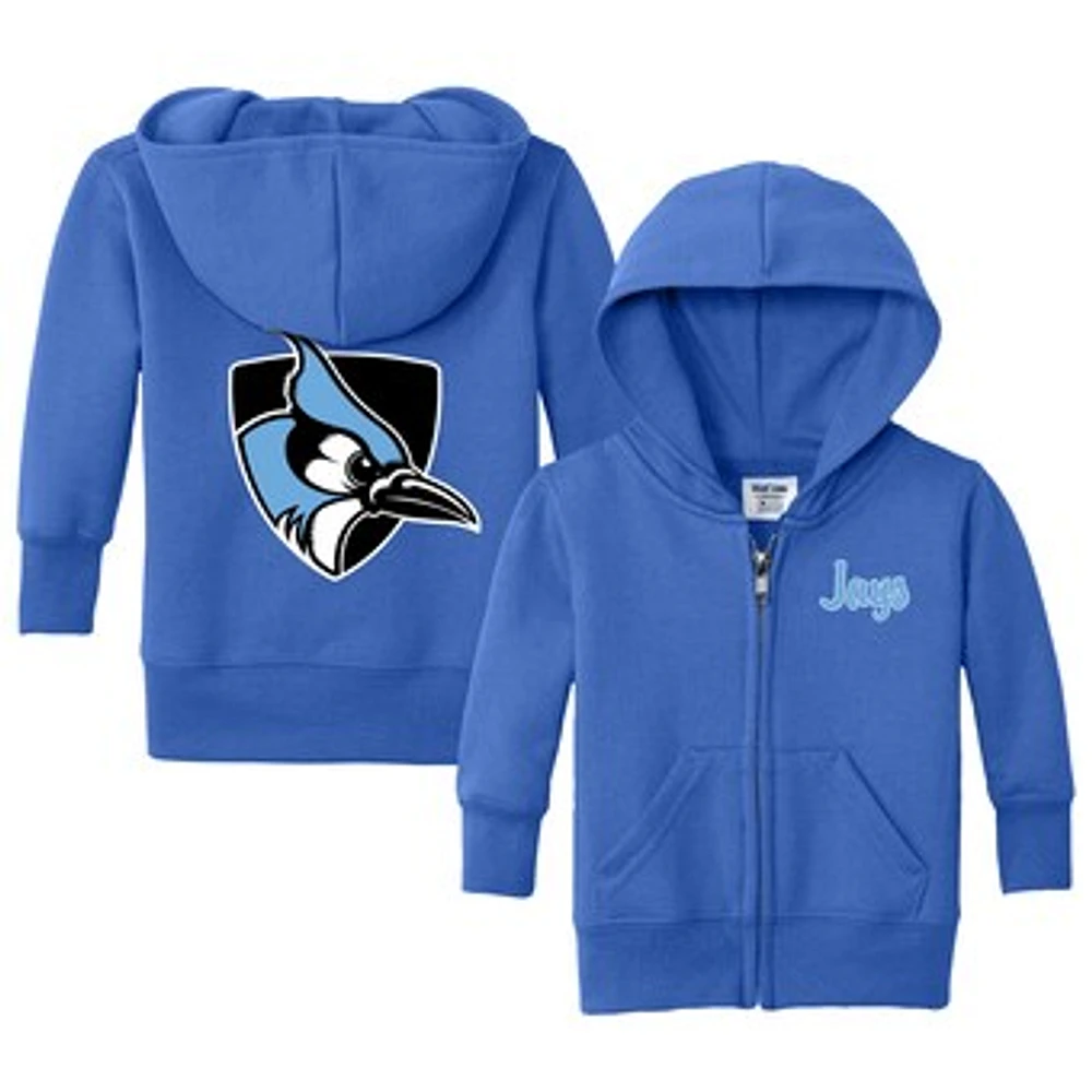 Toddler Chad & Jake Blue Johns Hopkins Jays Logo Full-Zip Hoodie Jacket